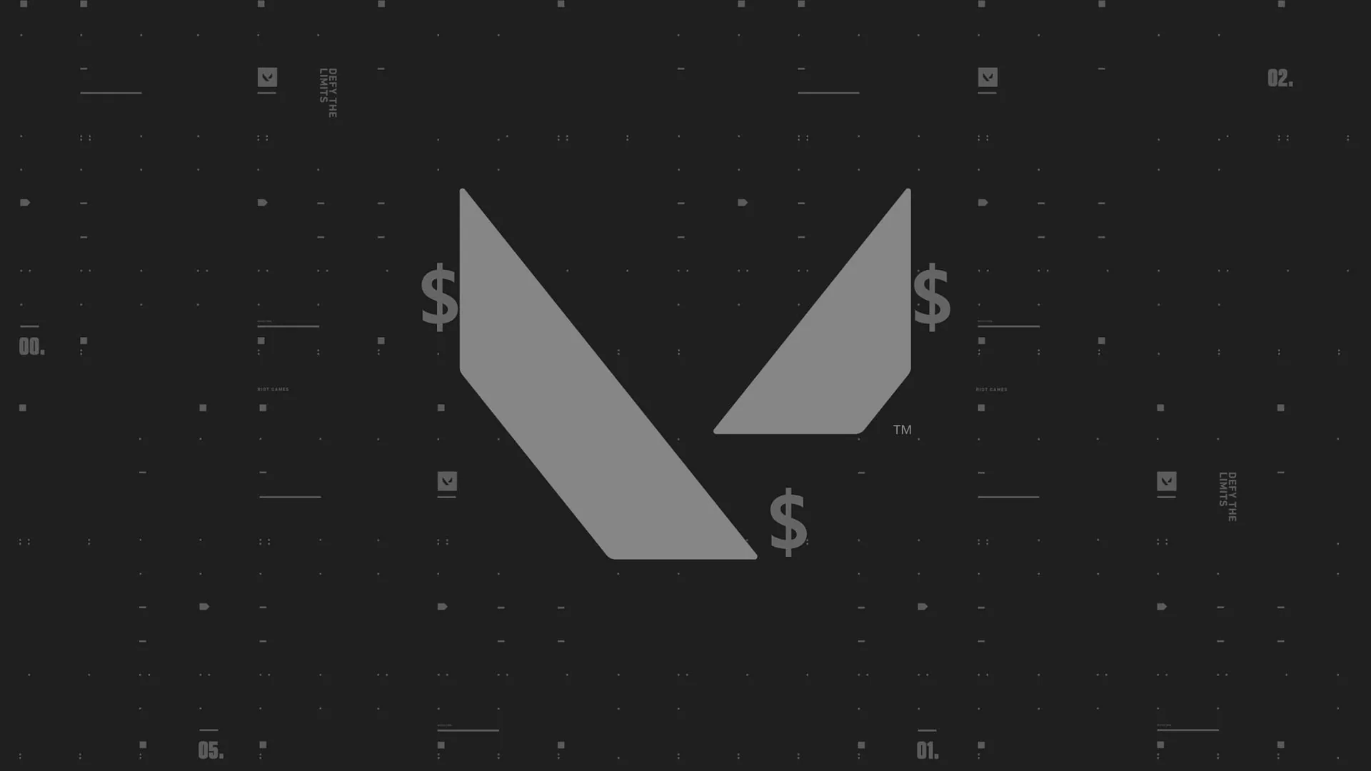 Title slide for The Collapse of the Market, a redesign of VALORANT's economy.